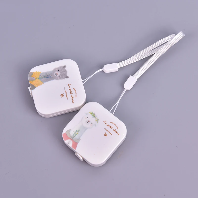 

150cm Portable Children Height Ruler Centimeter Inch Roll Tape Alpaca Tape Measure Retractable Ruler Girls Gifts Leather Ruler