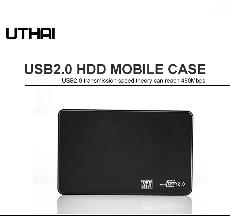 UTHAI G06 USB3.0 HDD корпус 2,5 дюймов последовательный порт SATA SSD жесткий диск коробка Поддержка 6 ТБ Прозрачный Мобильный Внешний HDD Чехол