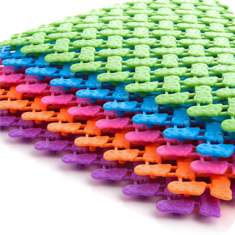 Сращивающийся коврик для ванной комнаты кухонные полые коврики и душа