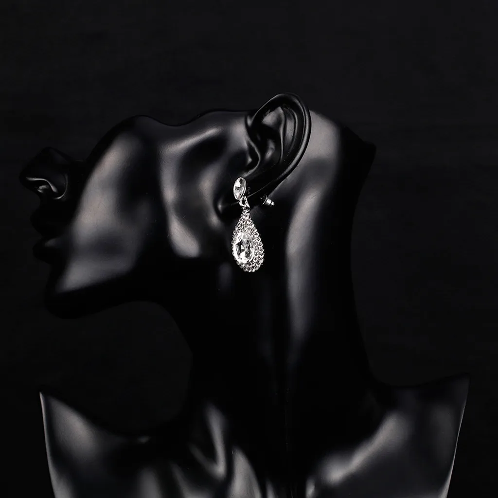Splendid Vintage Luxury Earring women Full Stud Earrings Ladies Temperament Jewelry Dropshipping | Украшения и аксессуары