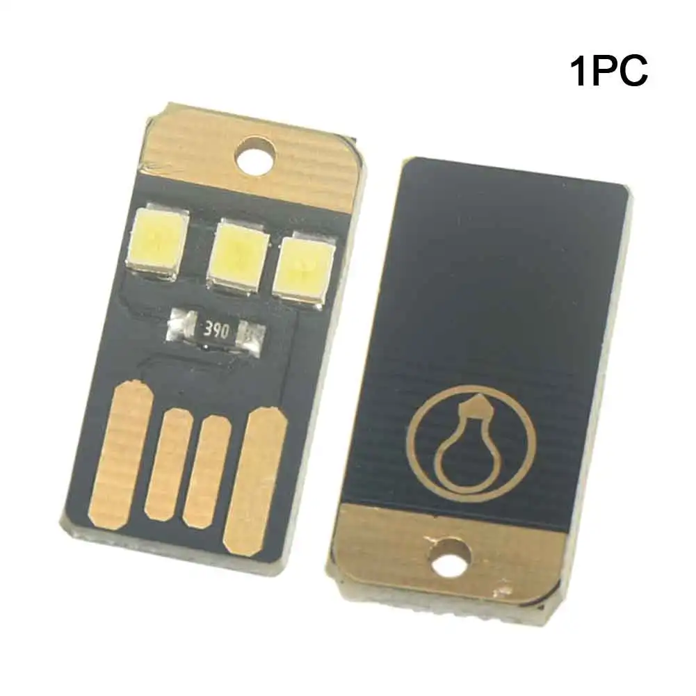 1 шт. Мини Тонкий ночник Мобильный USB светодиодный маленький светильник для