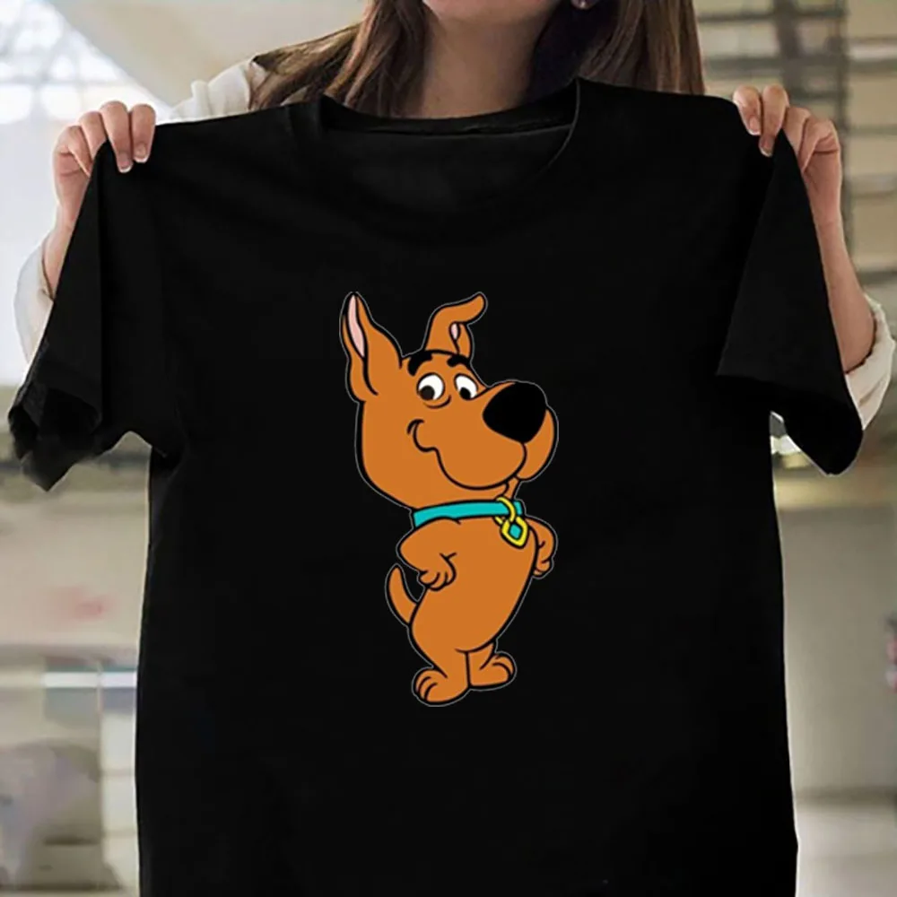 T-shirts-Camiseta con estampado de Scooby Do para hombre, ropa de calle de Hip-Hop, Harajuku, algodón, informal, manga corta, verano, 2021