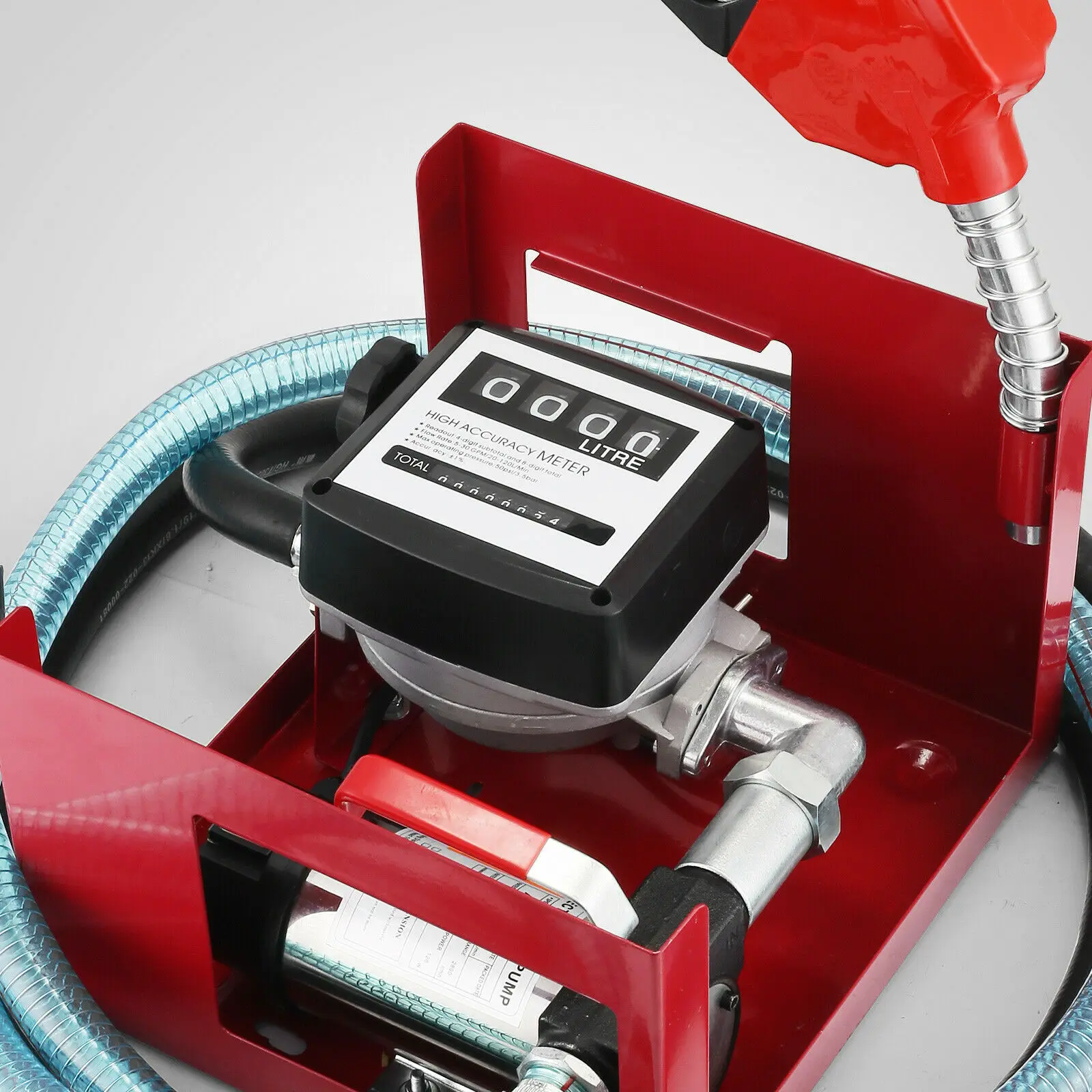 

220V 600W Electric Oil Pump Automatic Transfer Counter 2800RPM 40L/min