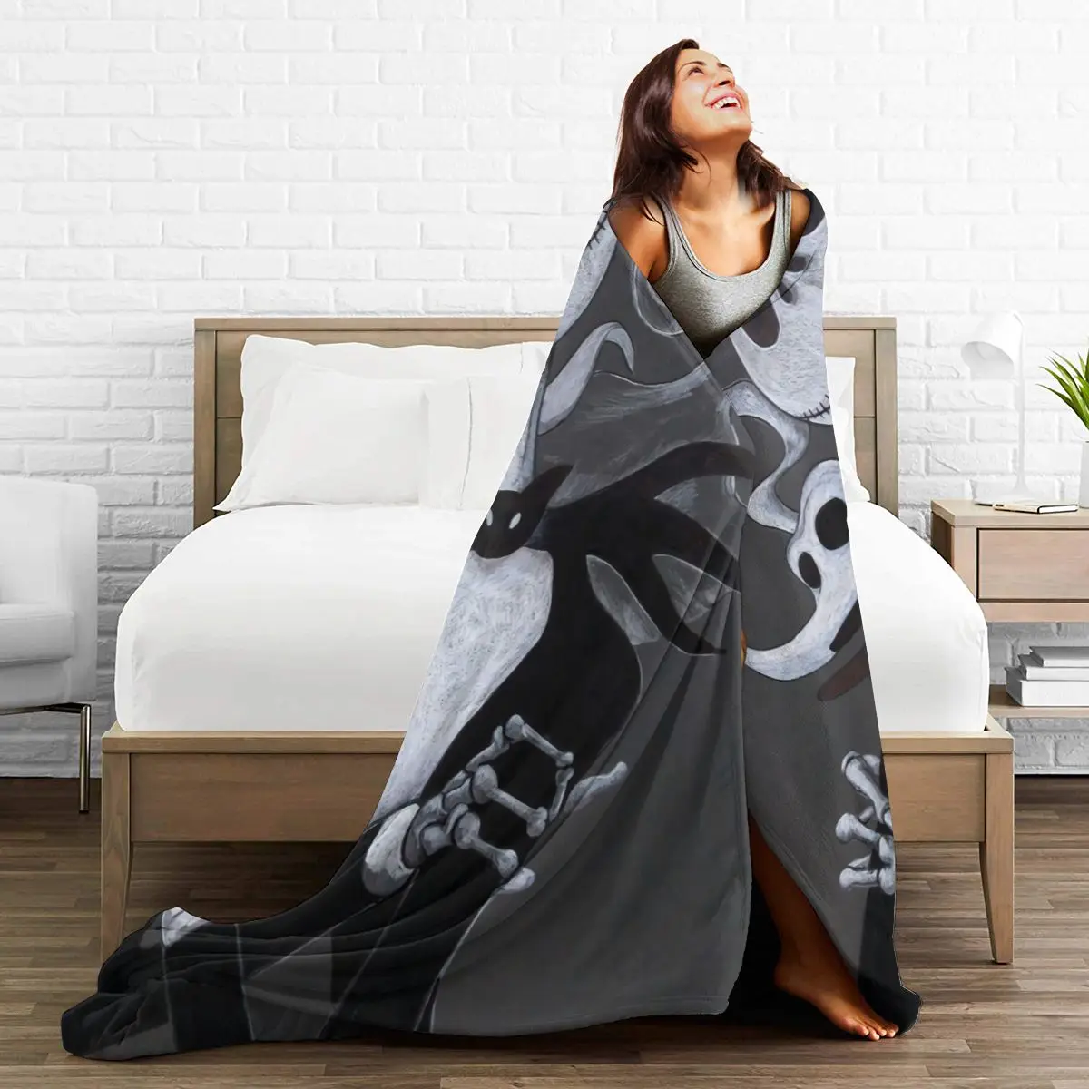 

Ultra Soft Sofa Blanket Cover Blanket Cartoon Cartoon Bedding Flannel plied Sofa Bedroom Decor for Children and Adults 93