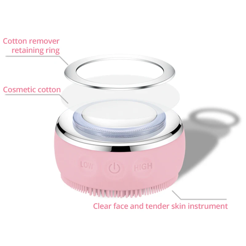 Новая маска для очистки лица импортер цветной свет Вибрационный анализатор