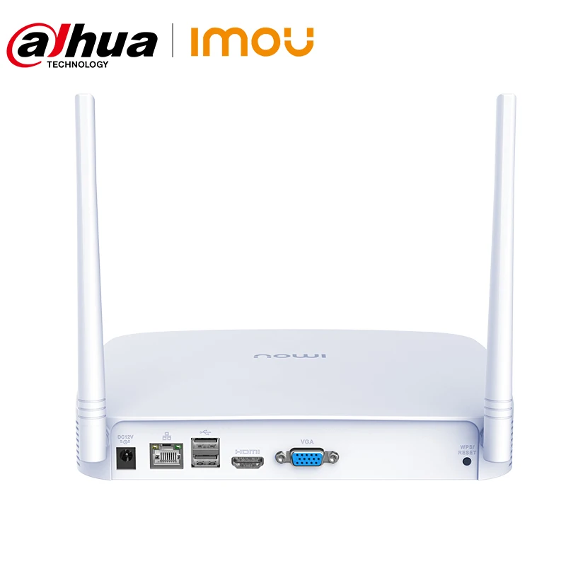 Dahua Imou Wi-Fi Система безопасности сети с 8 каналами беспроводного NVR разрешением 4K сильной проникновением сквозь стены соответствует стандартам ONVIF.