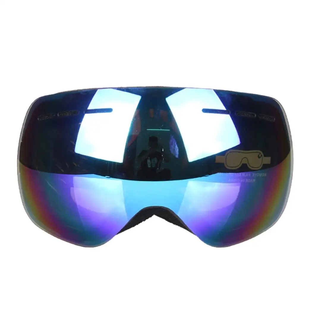 Унисекс Анти туман двойные Слои объектив катания на лыжах сноуборде с защитой от