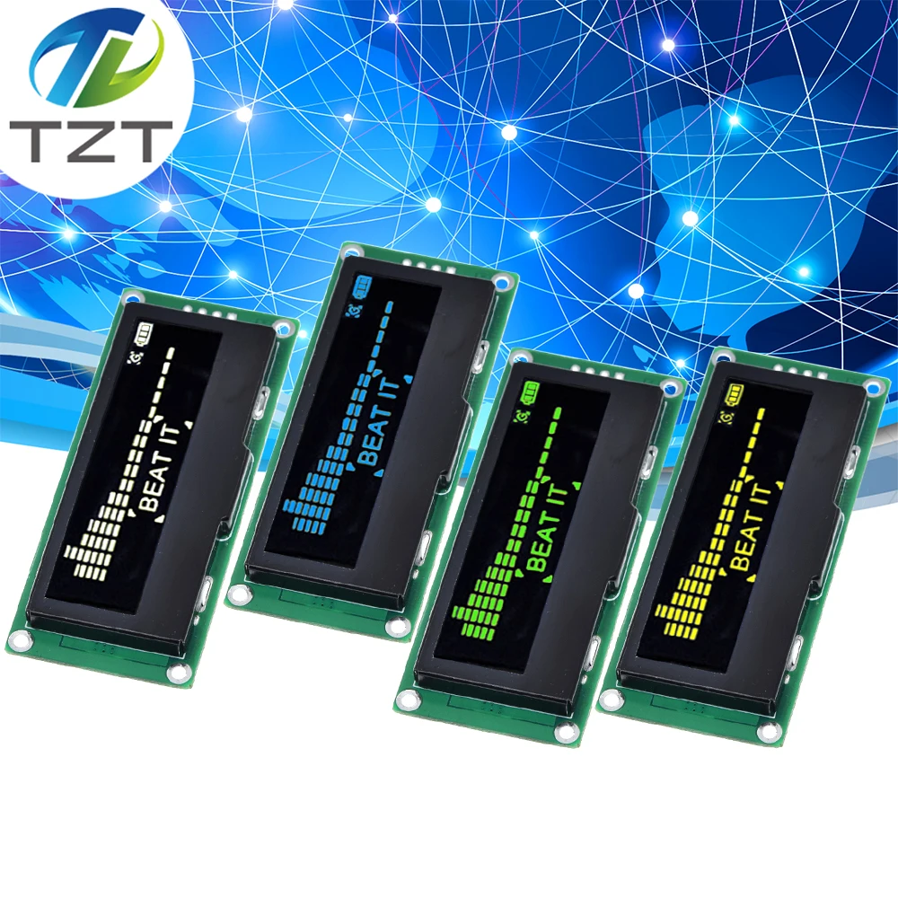 2 23 дюймовый 4P IIC белый/желтый/синий/зеленый OLED экран с модулем платы адаптера SSD1305