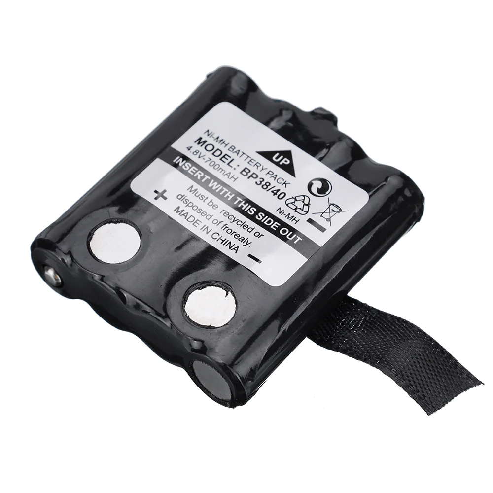 4 8v 700mah ni mh battery for uniden radio bp38 bp39 bp40 bt 1013 gmr for motorola tlkr4 t4 t5 t6 t7 t8 cordless phone battery free global shipping
