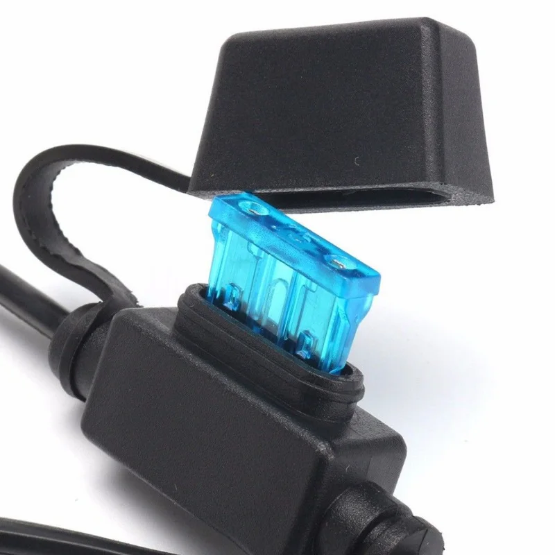 Мотоциклетный адаптер SAE для USB кабеля зарядки водонепроницаемое Зарядное