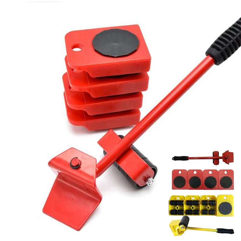 

Professional Heavy Duty Furniture Transport Lifter Transport Tool Set Heavy Stuffs Moving Hand Tools Set Wheel Bar Mover Device