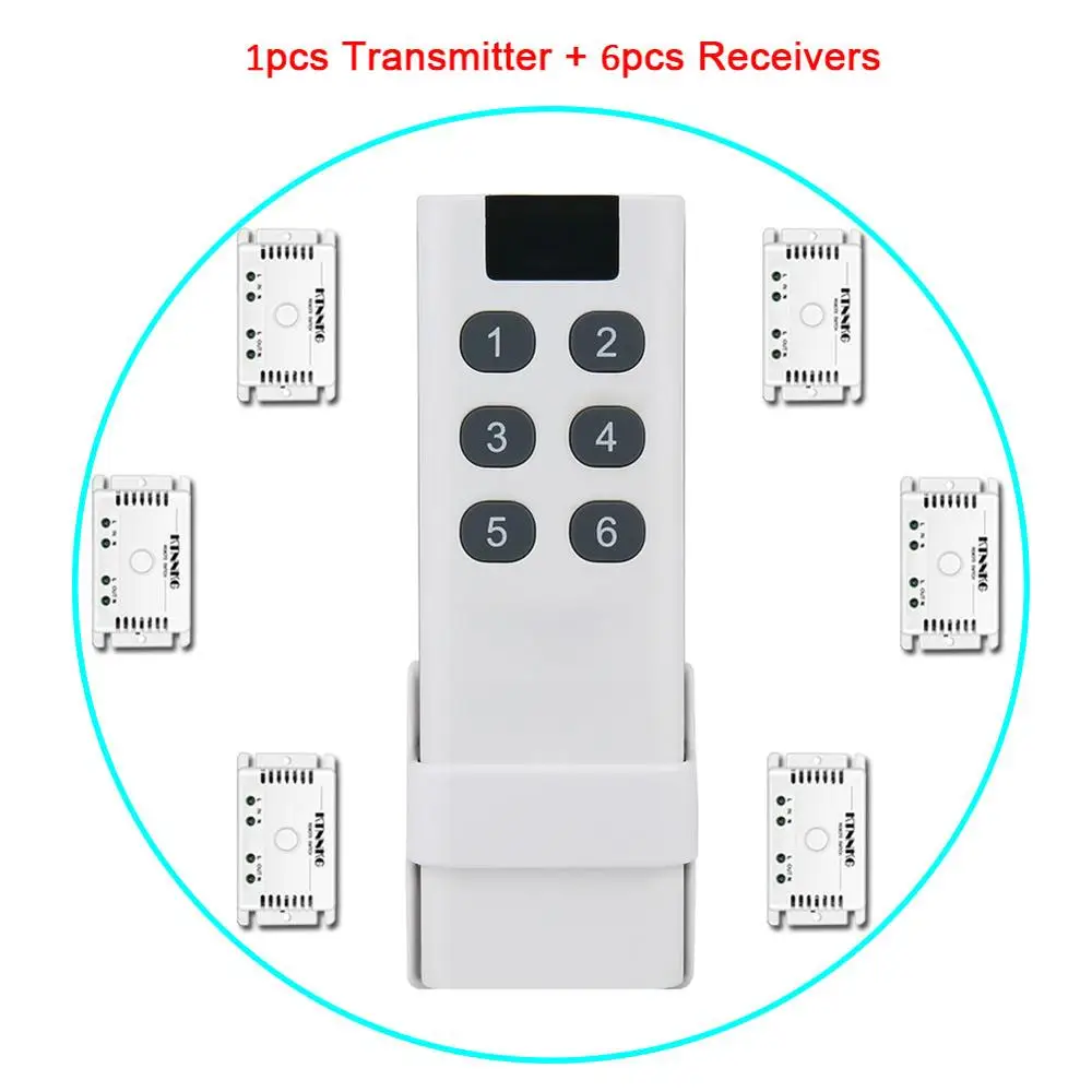 Универсальный беспроводной пульт дистанционного управления 433 МГц 220 В 1CH