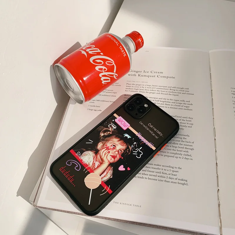 

Cartoon Funny Cute Girl IPhone11ProMax/12Mini/XR/XS/X/8/7 Anti-drop All-inclusive Silicone Couple Mobile Phone Case Wholesale
