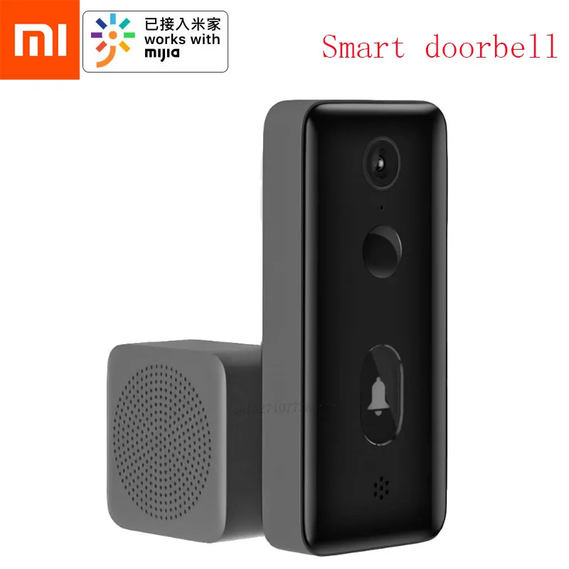 Умный видеодомофон Xiaomi Mijia 2 с ИИ идентификацией лица инфракрасное ночное видение
