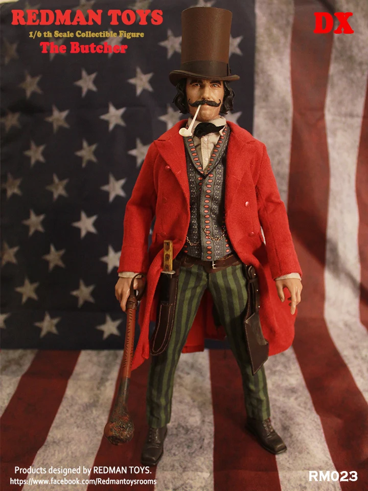 

1/6 Collectible Figures Daniel Day-Lewis New York Gangs The Butcher Bill 12" Action Figure Doll Plastic Model Toys
