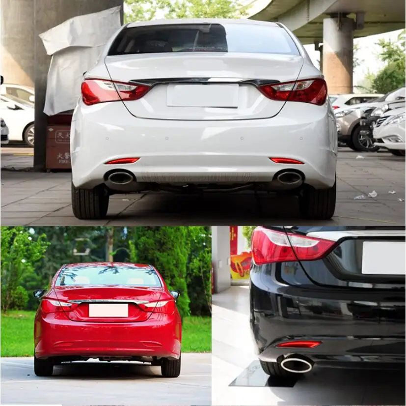 1 комплект 2011 ~ 2014y автомобильный bupmer задний фонарь для hyundai sonata тормоза 8th