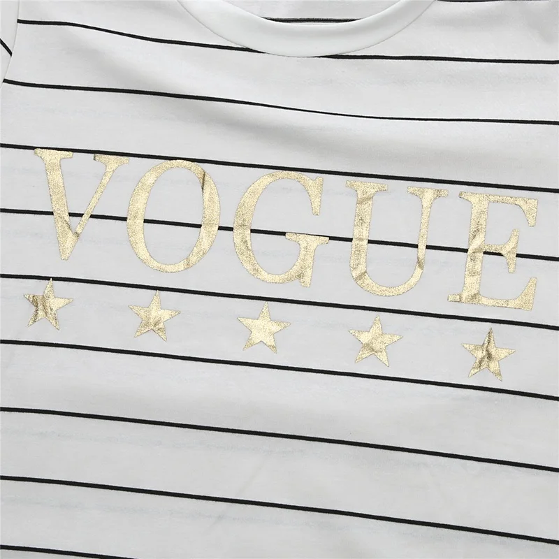 Женская футболка в полоску Повседневная Свободная с коротким рукавом размеры S XL