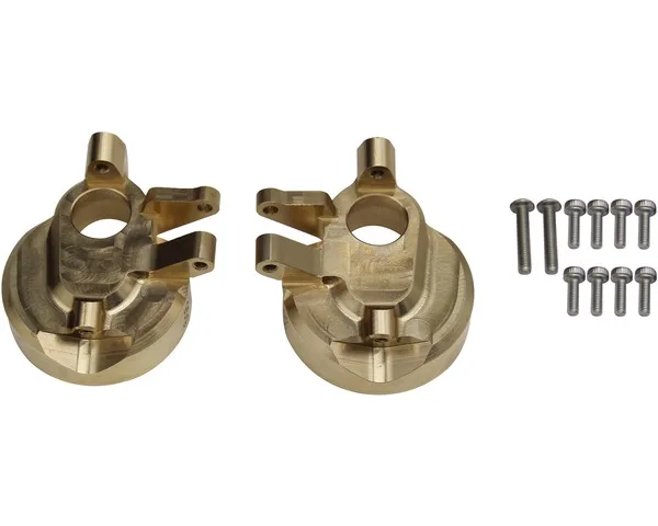 HR сверхмощный латунный блок рулевого управления на шарнирах для осевого SCX10 III Capra