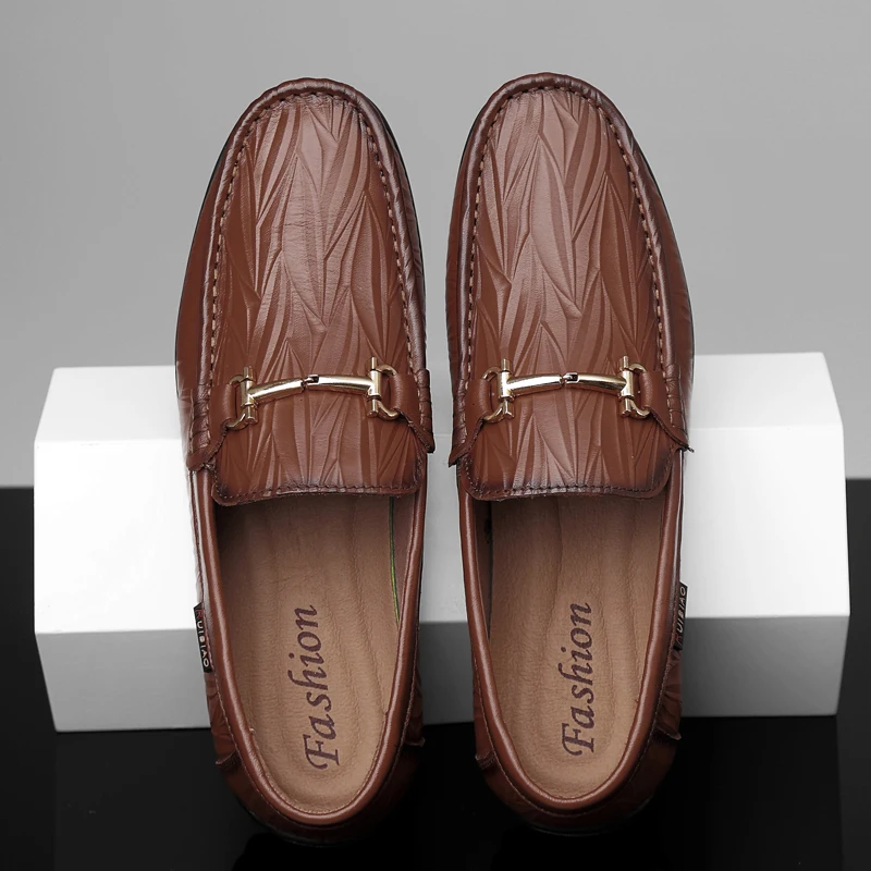 Туфли мужские классические брендовые простые легкие для делового образа черные