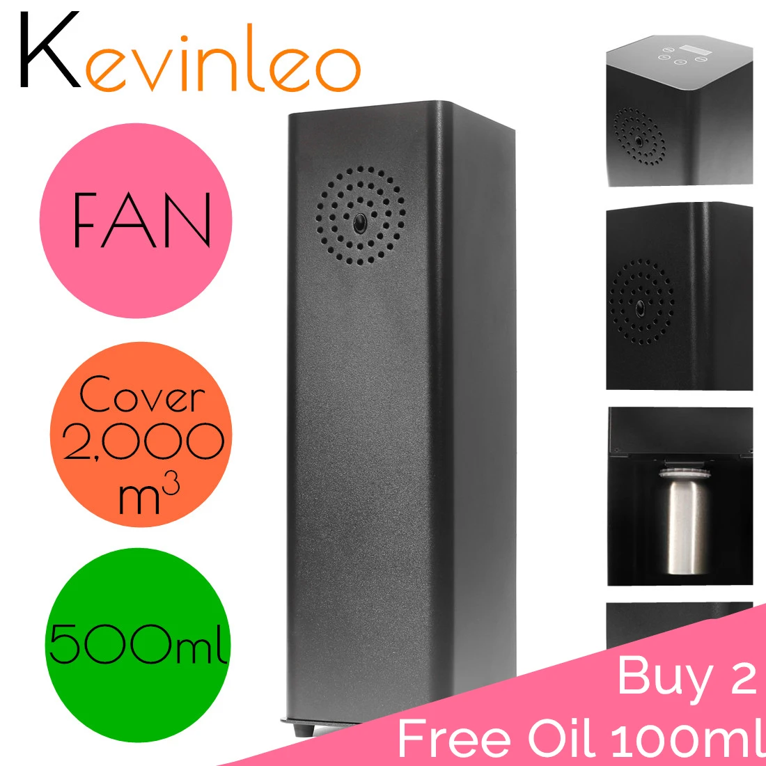 Ароматизатор для офиса без воды картридж емкостью 500 мл очистки воздуха