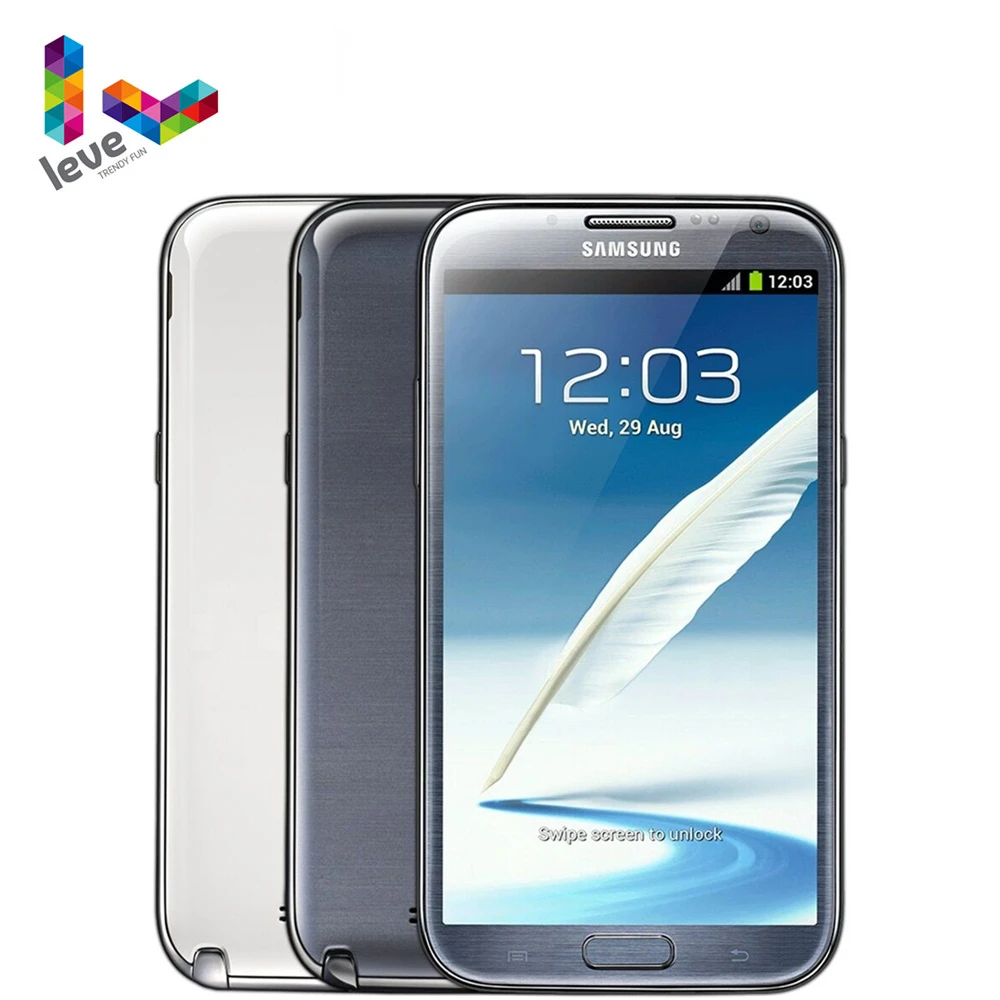 Samsung Galaxy Note II N7100 разблокирован мобильный телефон 2 Гб оперативной памяти 16 ROM Quad Core