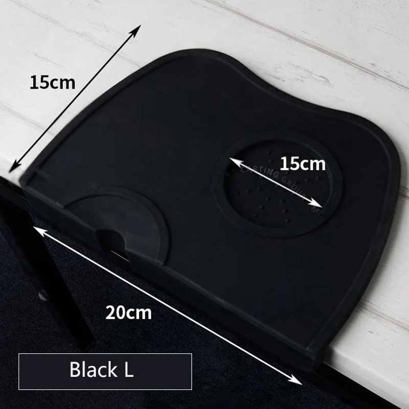 Кофейная Подушечка для пудры противоскользящий угловой коврик наполнителя