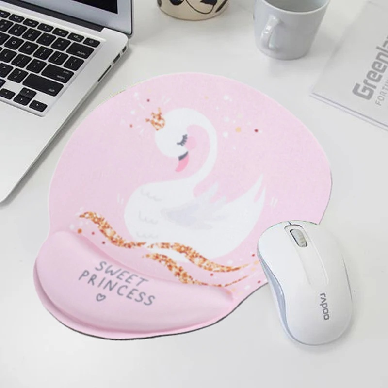 

Memory Foam Nonslip Mouse Pad with Wrist Rest Support Mat For Computer PC Laptop