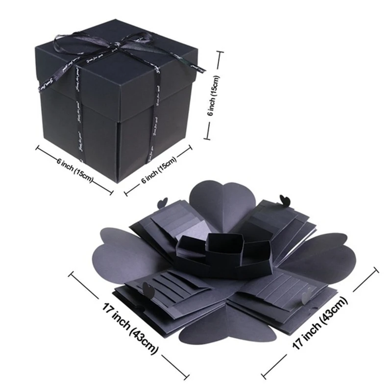 Креативная Взрывная коробка скрапбукинга DIY для фотоальбома Свадебное