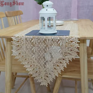Свадебная вечеринка Рождество декоративная вышитая Золотая белая прозрачная вуаль стера листья ТВ Стенд чехол для шкафа скатерть