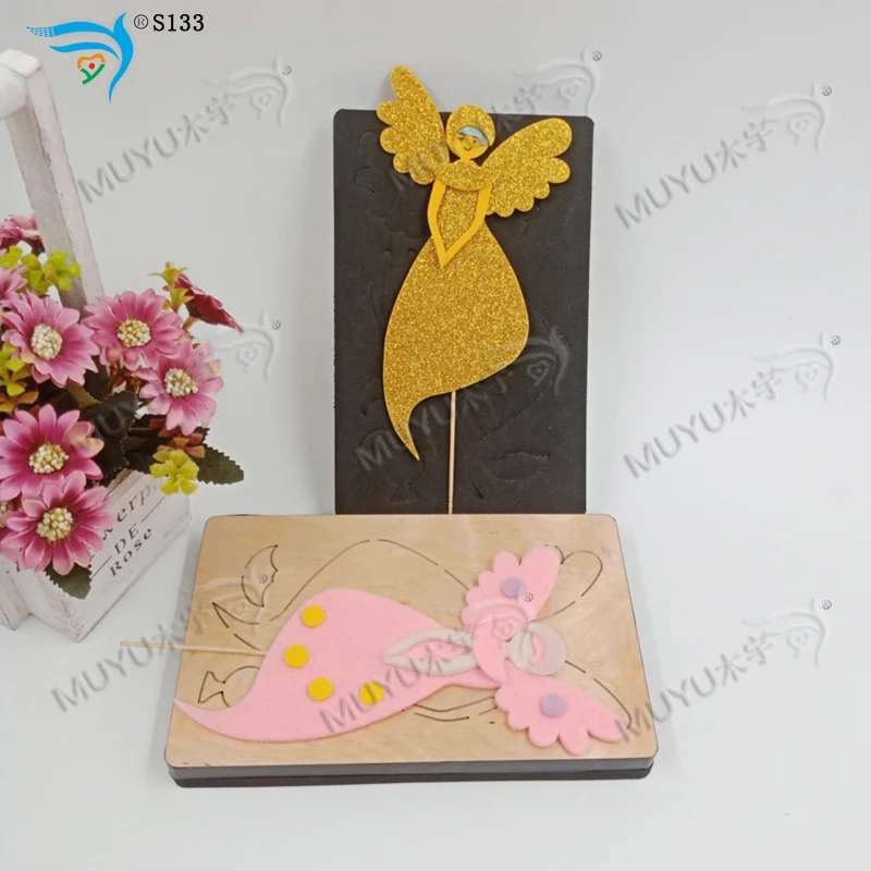 Ангел beauty-S133 поделки деревянные штампы/режущий инструмент штампы/скрапбукинга формы
