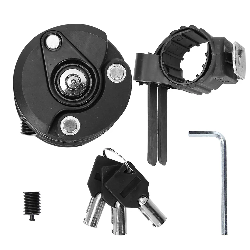 

Portable Metal Folding Anti-Theft Bike Motorbike Chain Lock with Keys Holder