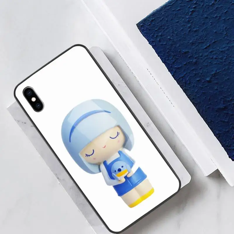 

Momiji Girl Glass Phone Case Back Shell For IPhone 12 11 Pro Max Cases XR XS 7 8 Plus Cover Accessories Carcasa