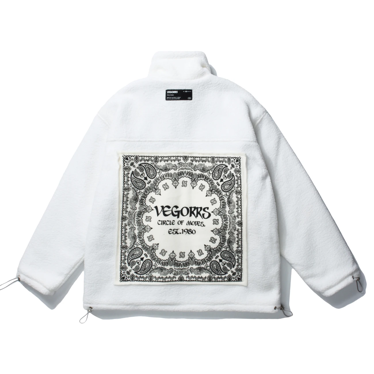 LACIBLE/парка в стиле хип-хоп из овечьей шерсти пэчворк Мужская уличная куртка ретро