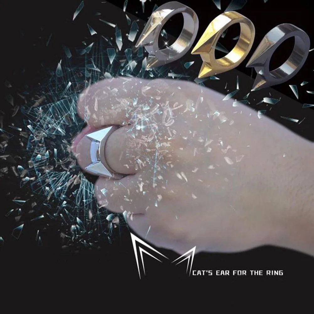 Уличное кольцо для самозащиты повседневного использования инструмент из