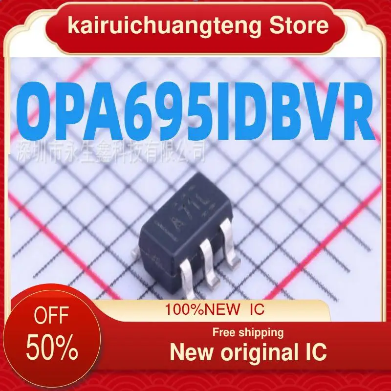 

(1 шт.) OPA695IDBVR OPA695IDBVT OPA695 A71L SOT23-6 новый оригинальный IC