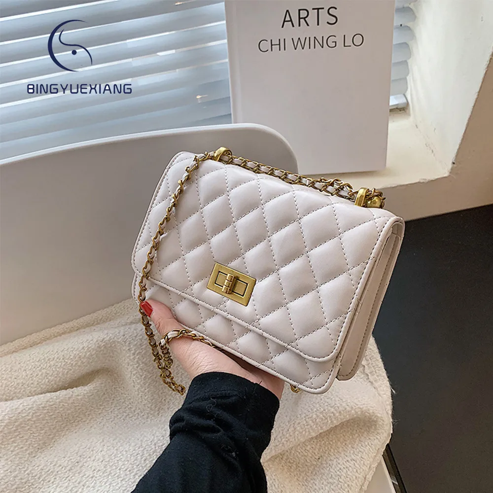 

Новинка 2021, дизайнерская женская сумка через плечо в клетку, кожаные женские сумки-мессенджеры высокого качества, Модный женский дорожный к...