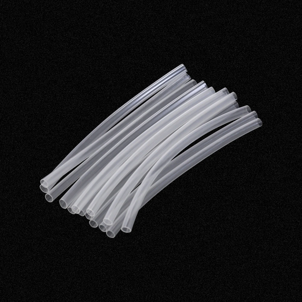 150Pcs Clear 100mm Polyolefin Shrinking Assorted Heat Shrink Tube 2:1 Wrap Wire Cable Transparent Insulated Sleeving Tubing Kit |