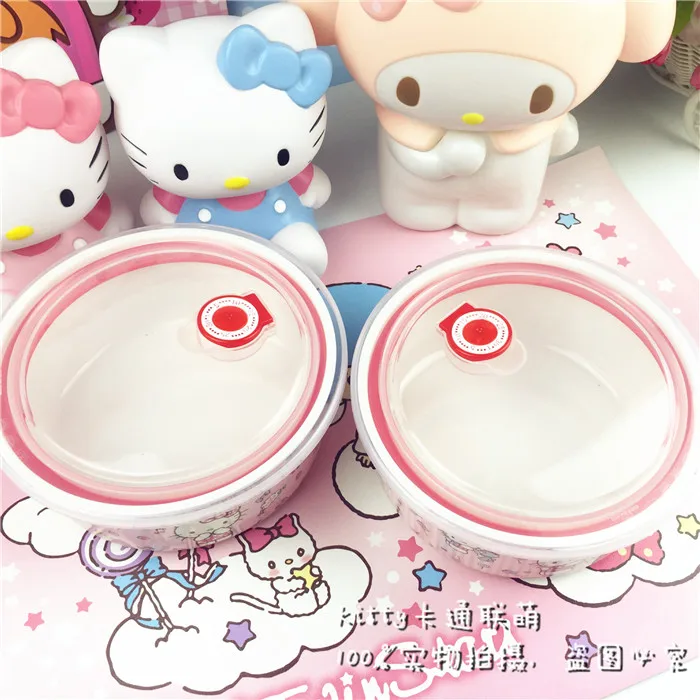 Контейнер для хранения Hellokitty сохраняющий свежесть герметичный контейнер с чашей