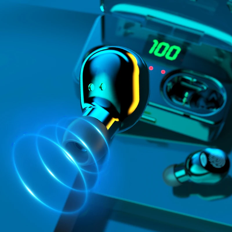 Настоящие беспроводные наушники-вкладыши 4200 мАч Bluetooth 5 0 TWS стереонаушники с