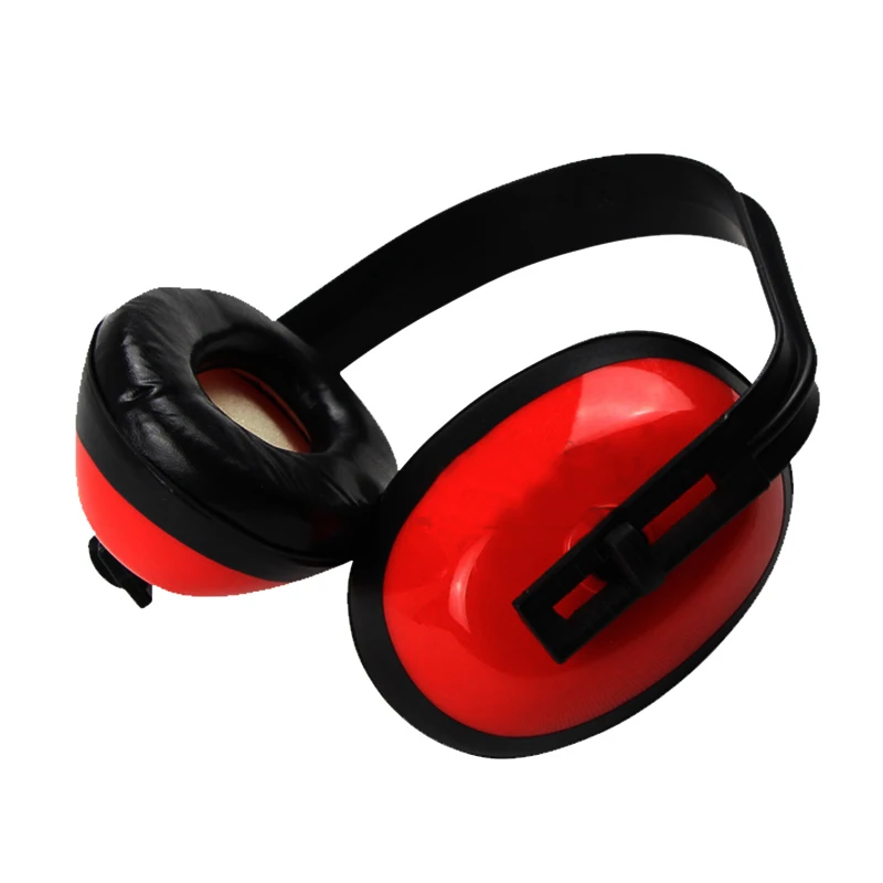 

Soft Foam Ear Muff Hearing Protection For Shooting Hunting Loud Noise Reduction Red
