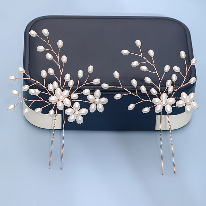 3 шт./компл. жемчужные свадебные аксессуары для волос жемчуг волосы расческой и