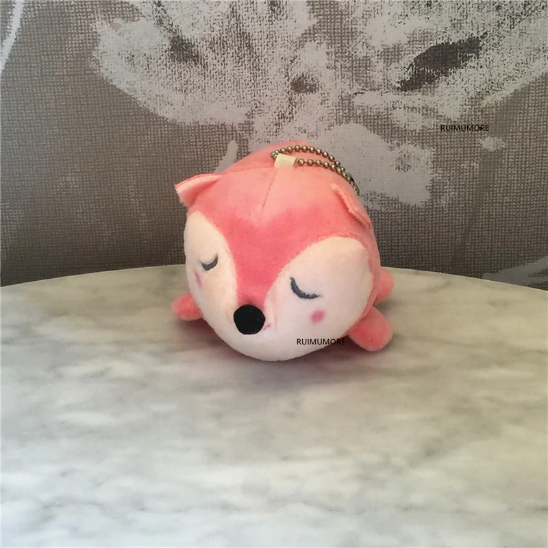 11 см милая плюшевая игрушка-животное брелок подарок подвеска для девочек детский