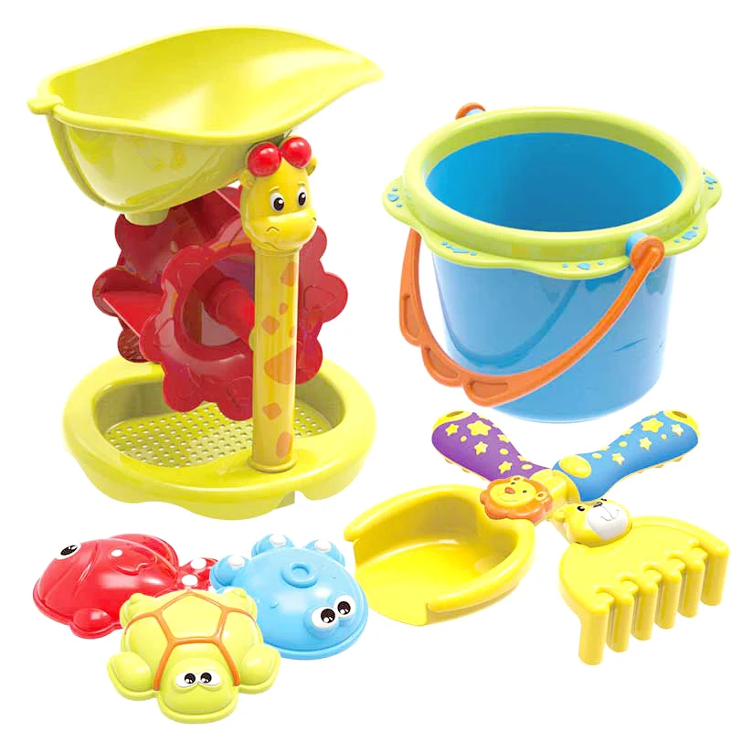 Bathing 7Pcs Прямая поставка, детские игрушки для ванной, пластиковая утка, краб, ванна, сетка, лейка, роликовая, болотная, ванная, образование для детей, плавающая вода, игрушки - Цвет: Bathing 7Pcs