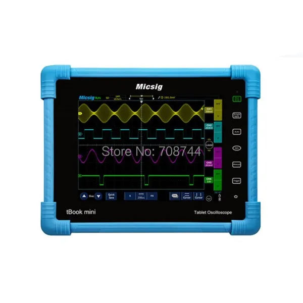 Цифровой планшетный осциллограф Micsig 100 МГц 2CH 4CH Ручной TO1104 | Инструменты