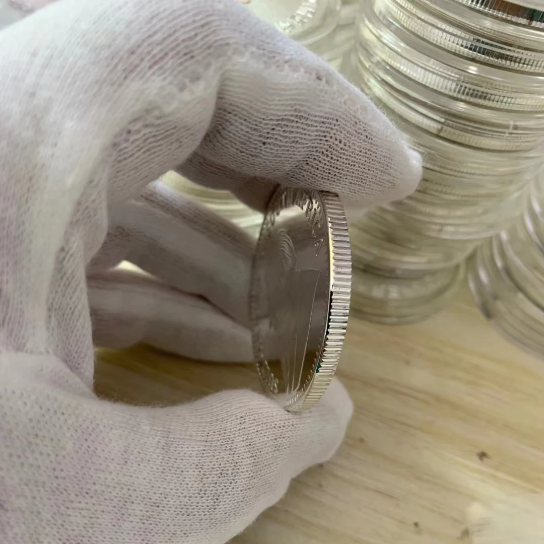 2021 South Africa 1 oz Silver Krugerrand Coin Animal Replica Commemorative Coins |