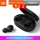 Оригинальные Беспроводные стереонаушники Xiaomi Redmi AirDots S Bluetooth 5,0 redmi airdots 2 Mi Ture, Беспроводные стереонаушники с басами, управление ии