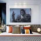 World Of Warcraft Shadowlands, плакат для видеоигр, искусство стен на холсте, постеры для гостиной, картина для спальни