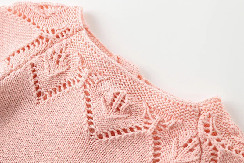 2020 г. Весенне-осенняя одежда для малышей вязаный новорожденных комбинезон с