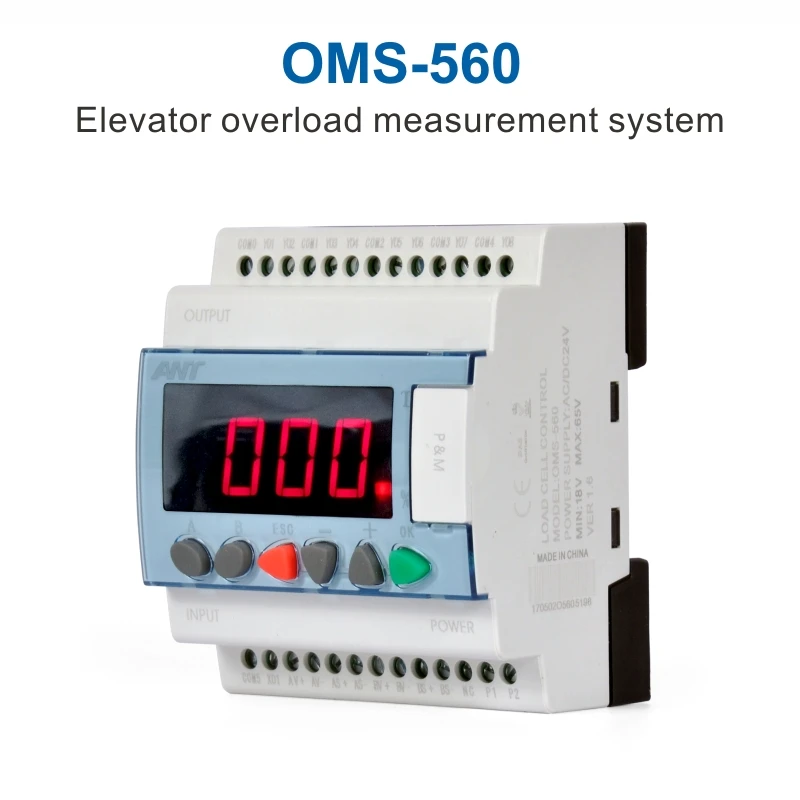 

Elevator Accessories / Weighing Control OMS-560 / Overload Device / Load Meter / Load Measurement / Controller / Pressure Monito