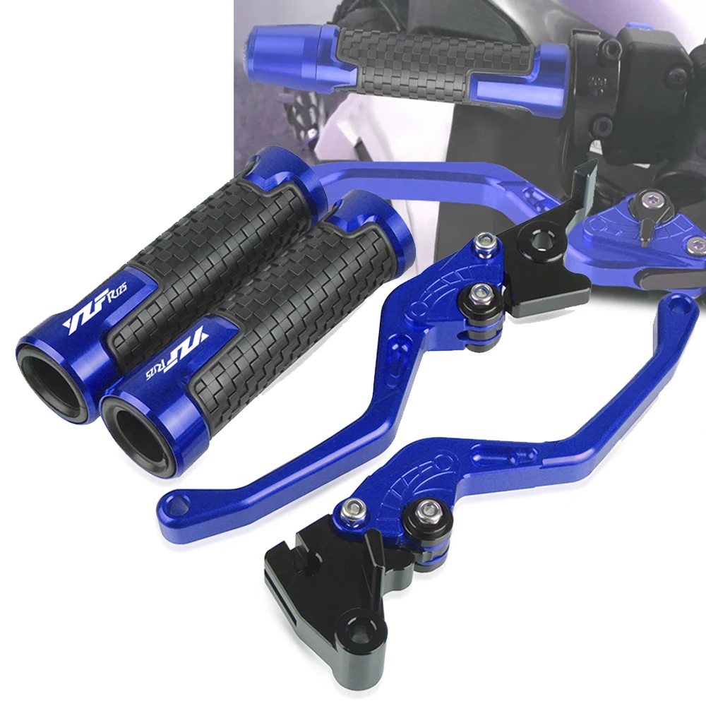 

YZFR 125 7/8 ''22 мм для YAMAHA YZFR125 Allyears аксессуары для мотоциклов CNC алюминиевые рычаги тормоза сцепления ручки с логотипом